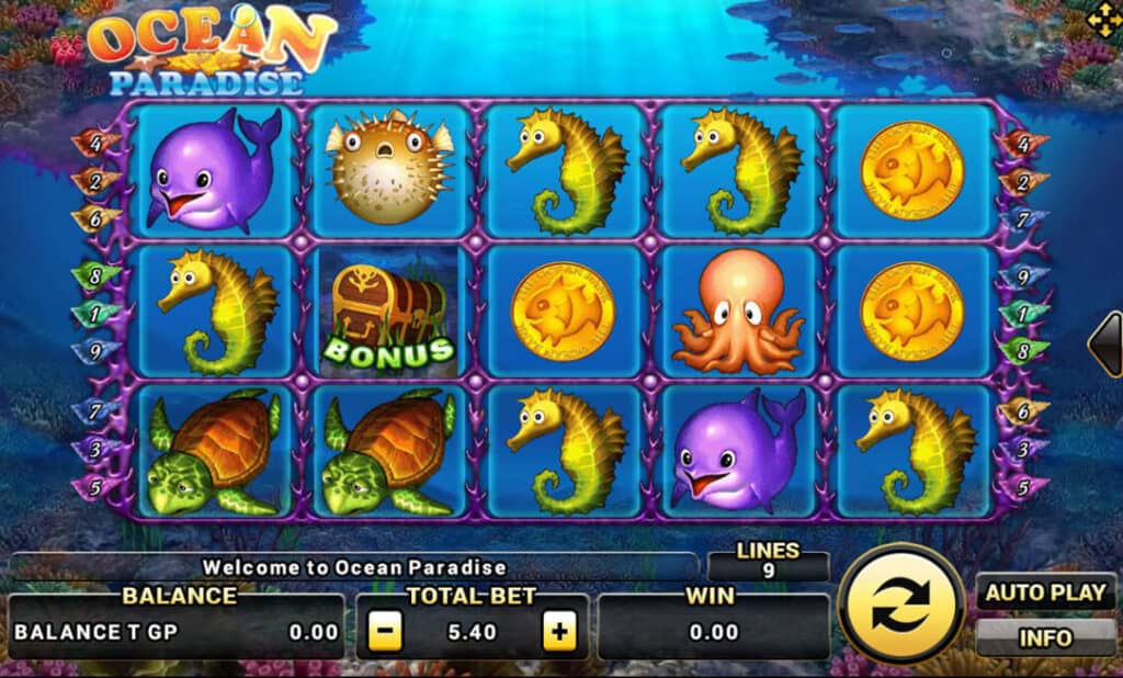 Ocean Paradise Joker123 Slot Joker True Wallet ไม่มีขั้นต่ำ