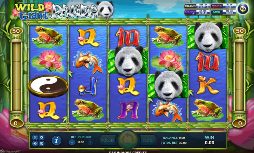 Wild Giant Panda Joker123 Joker Gaming ผ่านเว็บ