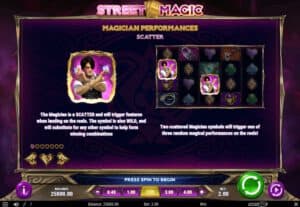 Street Magic Microgaming สล็อตจาก PG SLOT สล็อตโจ๊กเกอร์ Jokerslot99