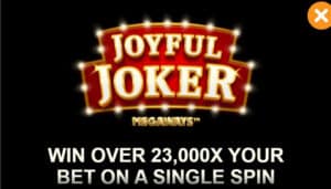 Joyful Joker Megaways สล็อตโจ๊กเกอร์ ดาวน์โหลด slotxo ฟรี เครดิต 100