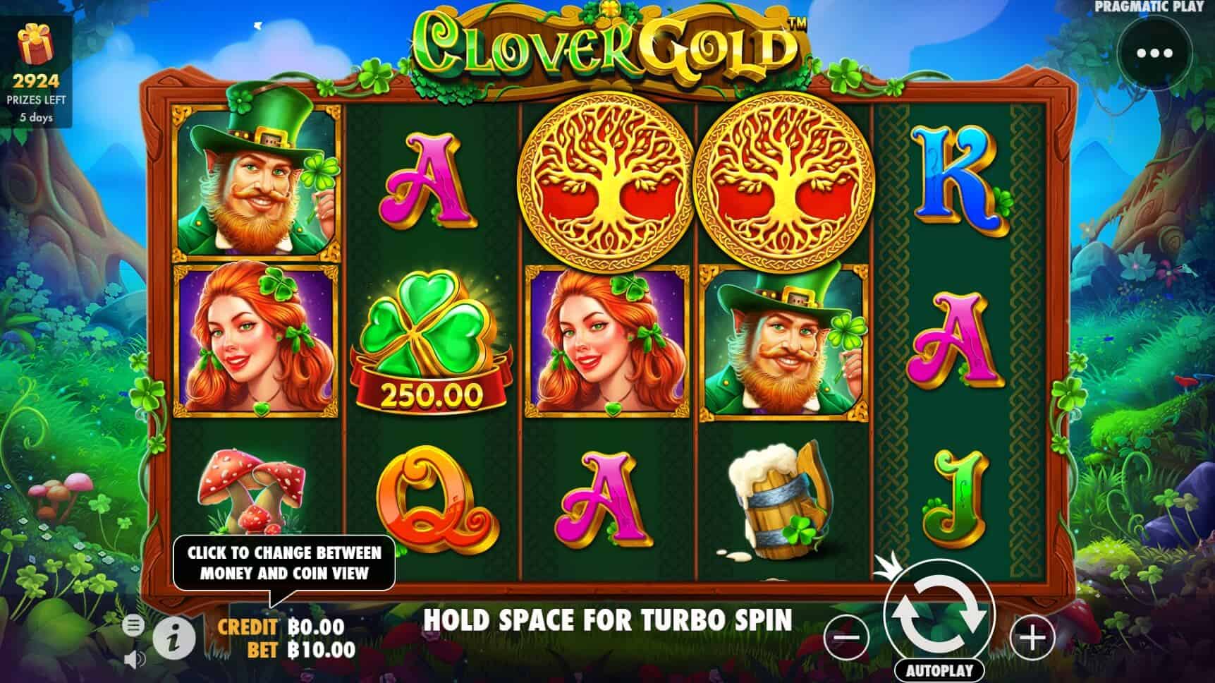 Clover Gold เกมสล็อต เว็บตรง จากค่าย Pragmatic Play joker gaming