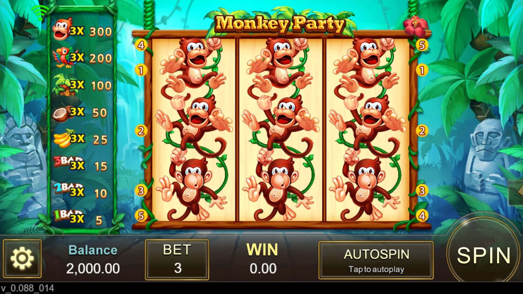 Monkey Party สล็อต JILI SLOT เว็บตรง joker gaming