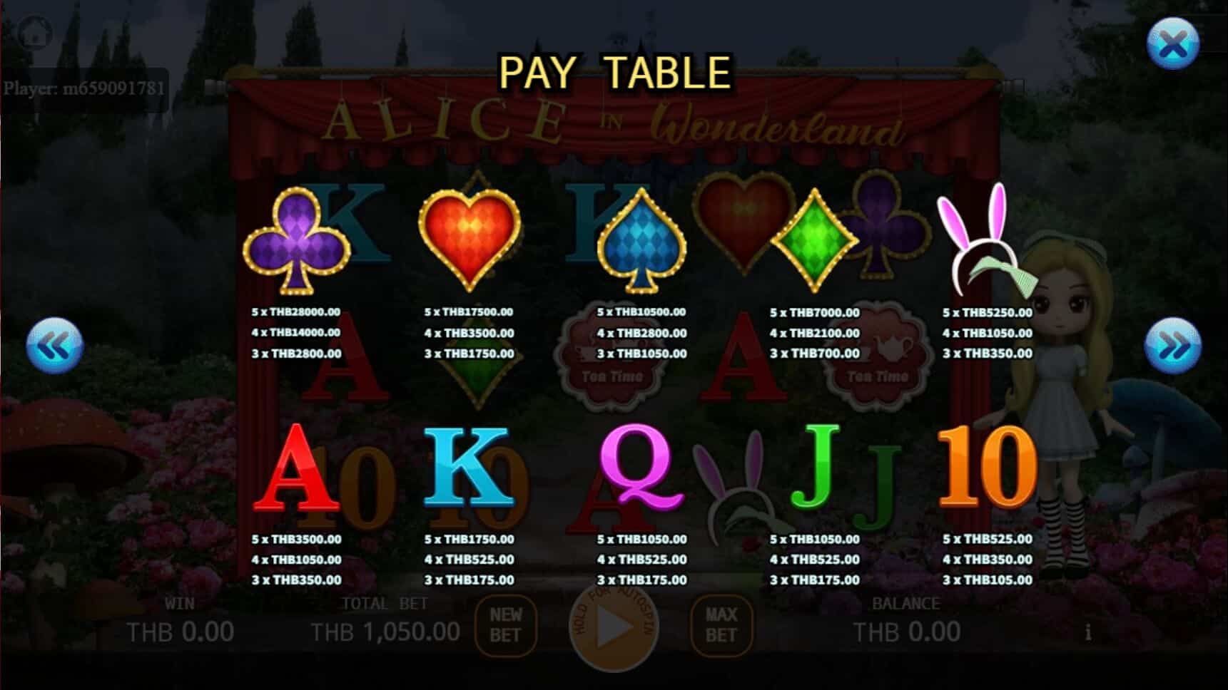 Alice In Wonderland สล็อต เว็บตรง ไม่ผ่านเอเย่นต์ ค่าย KA Gaming สล็อตโจ๊กเกอร์ 888