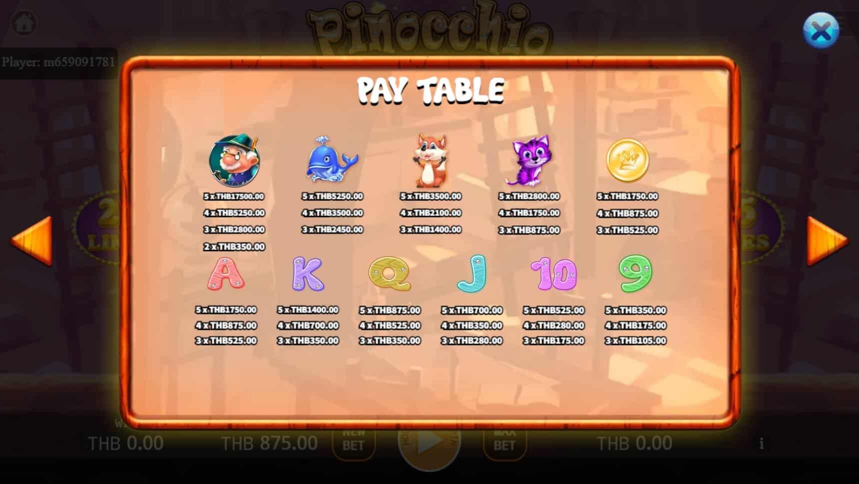 Pinocchio สล็อต เว็บตรง ไม่ผ่านเอเย่นต์ ค่าย KA Gaming สล็อตโจ๊กเกอร์ 888