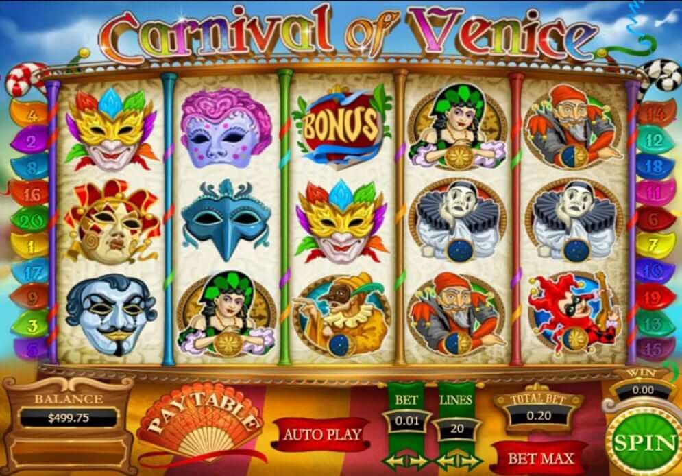 Carnival Of Venice Pragmatic Play joker slot