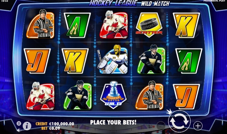 Hockey League Wild Match Pragmatic Play joker slot