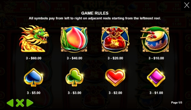 Triple Dragons Pragmatic Play joker slot