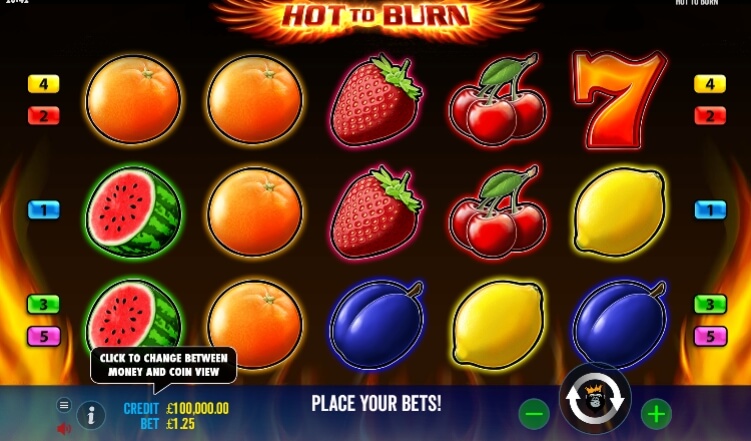 Hot To Burn Pragmatic Play joker slot