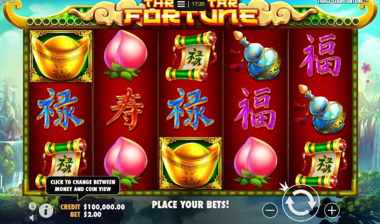 Three Star Fortune Pragmatic Play joker slot