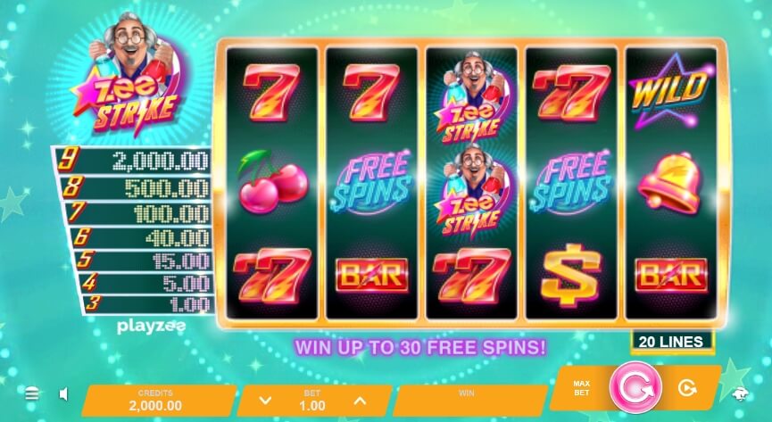 Zee Strike MICROGAMING joker slot