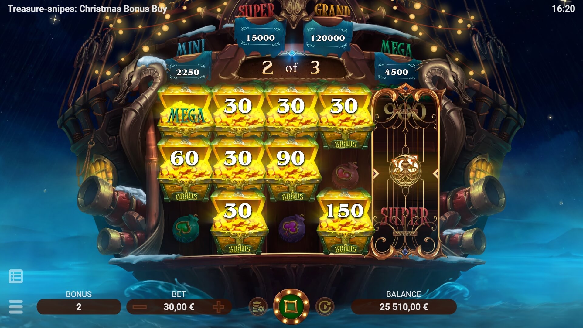 TREASURE-SNIPES CHRISTMAS BONUS BUY Evoplay joker gaming