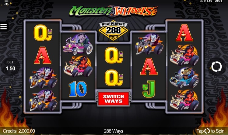 Monster Wheels MICROGAMING joker slot