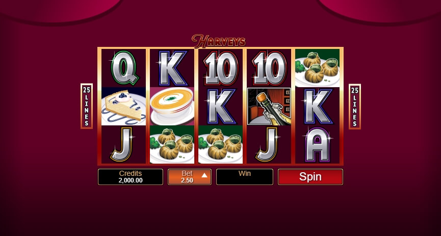 Harveys MICROGAMING joker slot