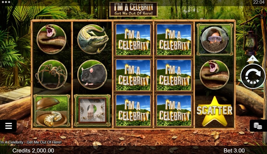 I'm a Celebrity Get Me out of Here MICROGAMING joker 2929