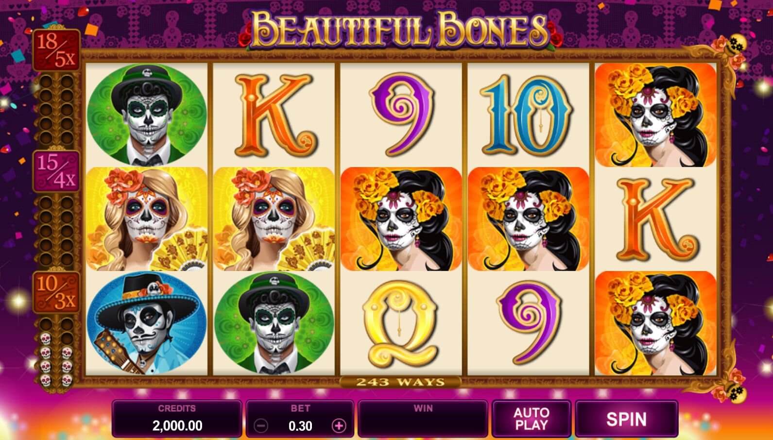 Beautiful Bones MICROGAMING สล็อต joker