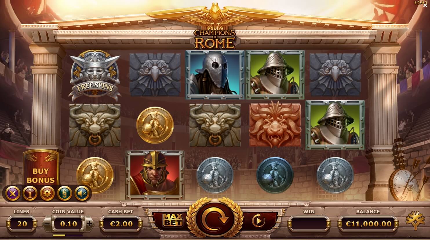 Champions of Rome Yggdrasil joker slot