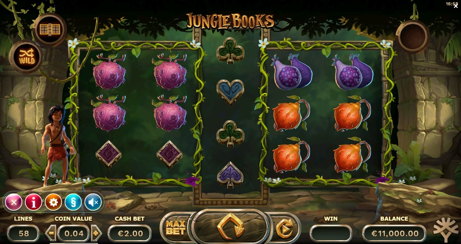 Jungle Books Yggdrasil joker slot