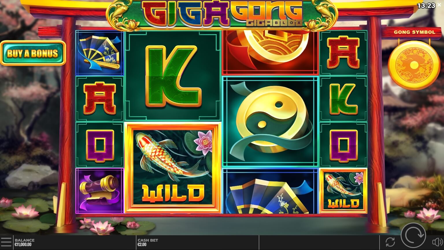 GigaGong GigaBlox Yggdrasil joker slot