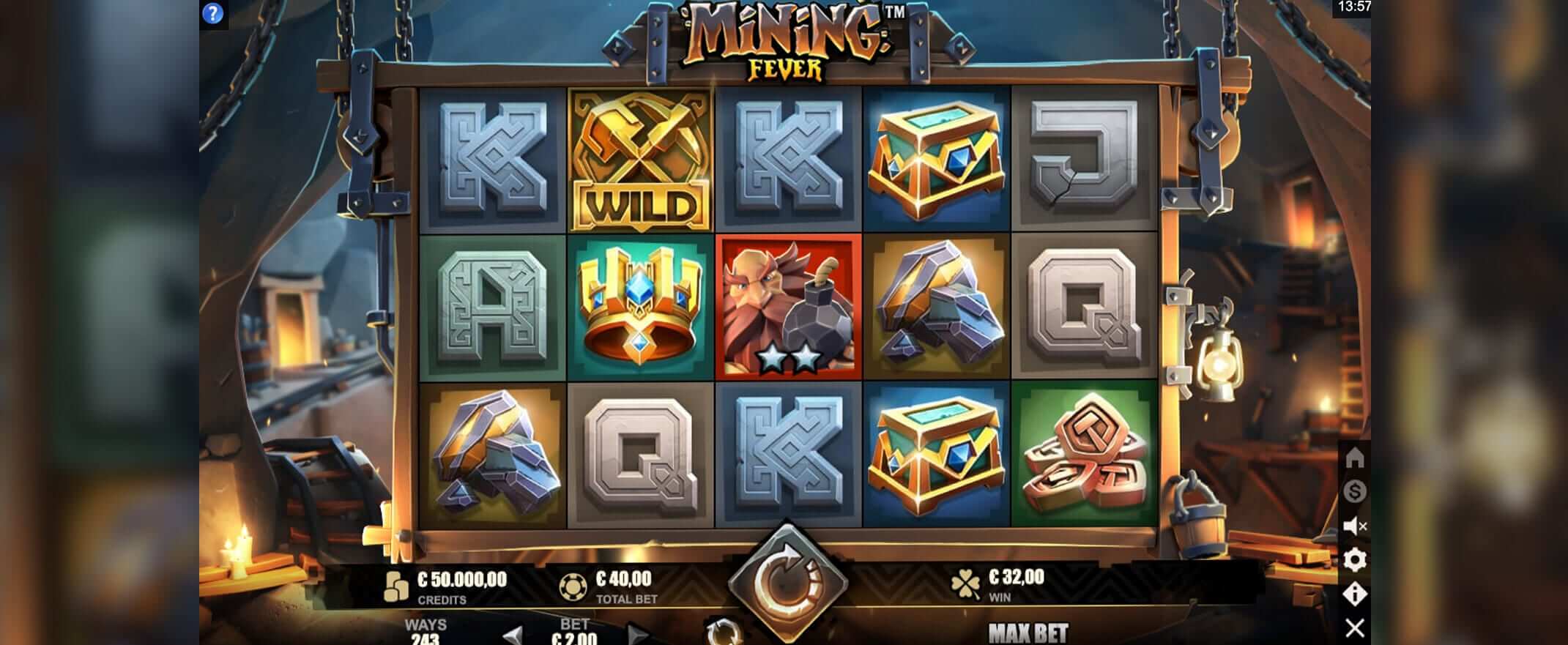 Mining Fever Microgaming joker slot