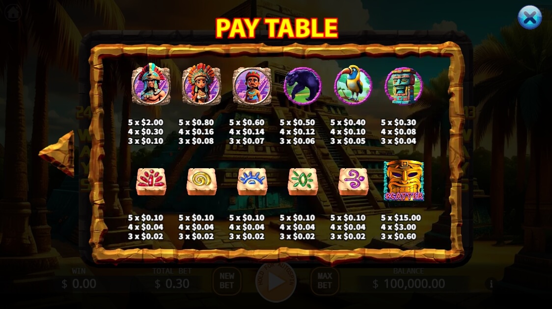 Mayan Civilization KA-Gaming joker slot