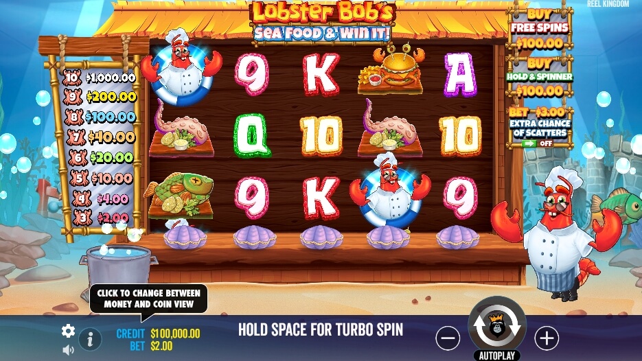Lobster Bob’s Sea Food and Win It PRAMATIC PLAY joker123th
